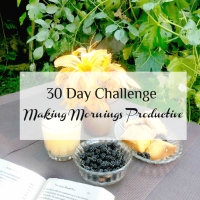 30 Day Challenge: Making Mornings Productive
